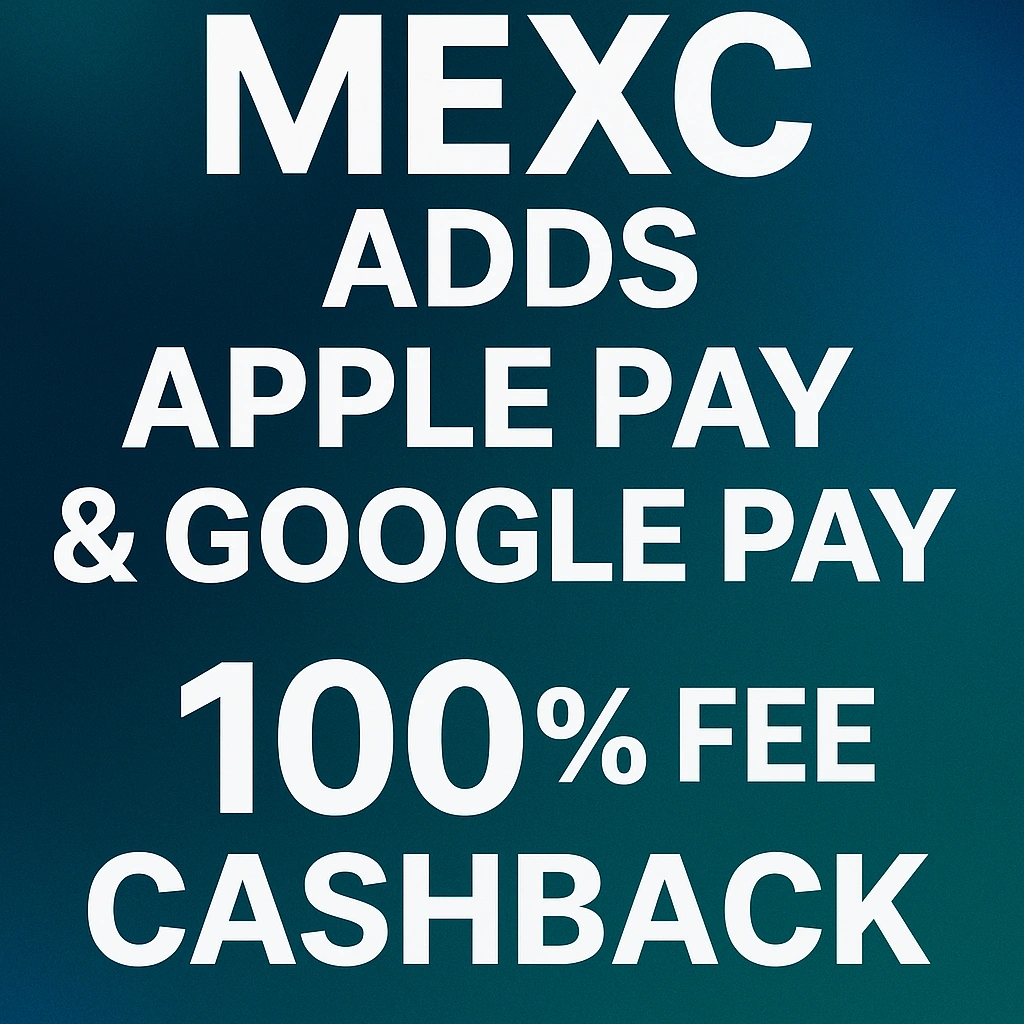 MEXC Apple Pay Google Pay cashback